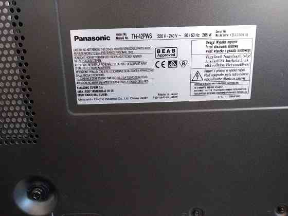 Плазменная панель Panasonic TH-42PW6 Енакиево