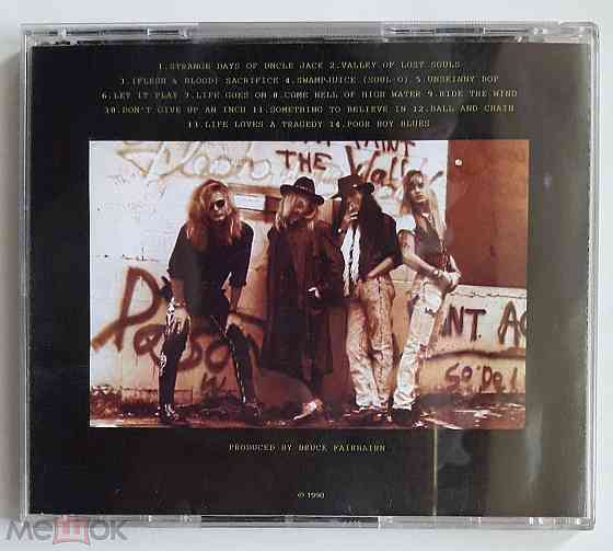 Poison - 1990 "Flesh & Blood", компакт-диск | CD, неофициальное издание, Россия Донецк