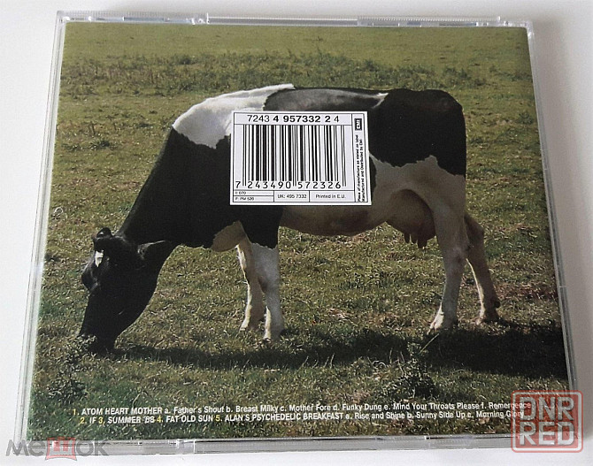 Pink Floyd - 1970 "Atom Heart Mother", компакт-диск | CD, неофициальное издание, Россия Донецк - изображение 2