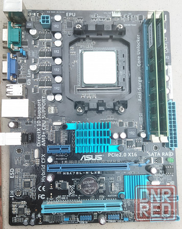 Комплект на AM3+ с процессором AMD Athlon II X4, 16GB DDR3 RAM Донецк - изображение 1