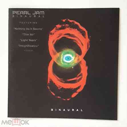 Pearl Jam - 2000 "Binaural", компакт-диск / CD, неофициальное издание, Россия Донецк