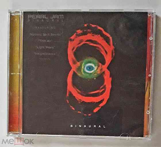 Pearl Jam - 2000 "Binaural", компакт-диск / CD, неофициальное издание, Россия Донецк