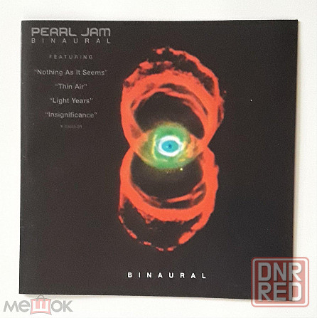 Pearl Jam - 2000 "Binaural", компакт-диск / CD, неофициальное издание, Россия Донецк - изображение 1