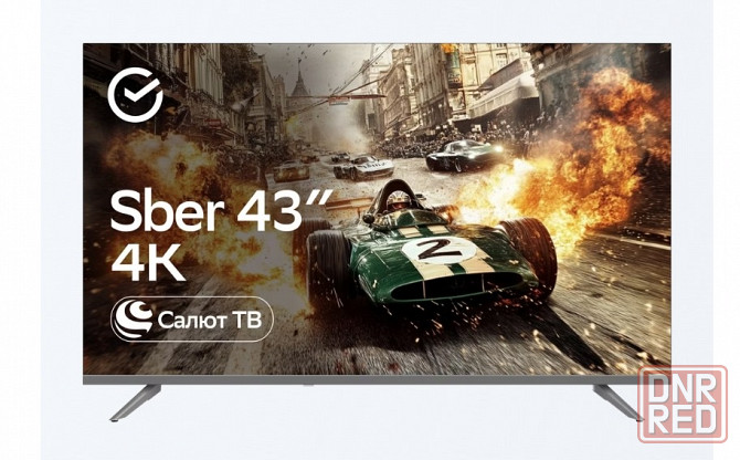 Телевизор SBER SDX-43U4014 4K UHD Донецк - изображение 1