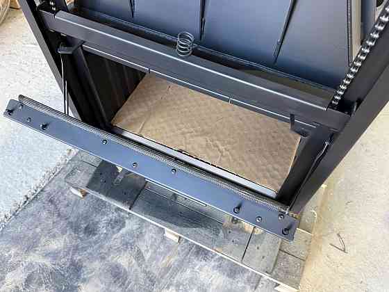 Топка Экокамин Альфа 700KB с контргрузом (150 мм) черный шамот Донецк