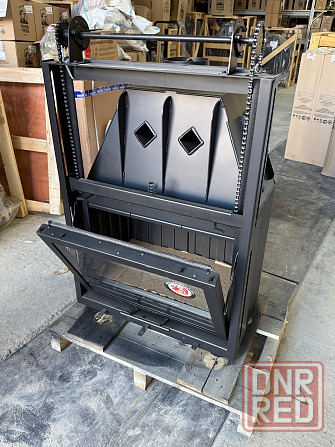 Топка Экокамин Альфа 700KB с контргрузом (150 мм) черный шамот Донецк - изображение 3