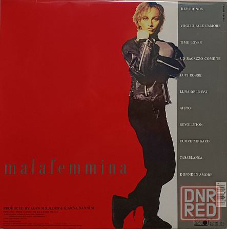 Виниловая пластинка LP "Gianna Nannini"- "Malafemmina" Донецк - изображение 2