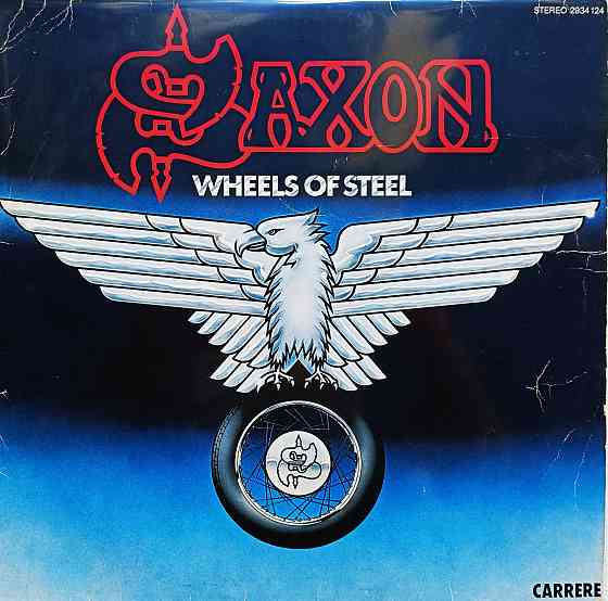 Виниловая пластинка LP "Saxon"- "Wheels Of Steel" Донецк