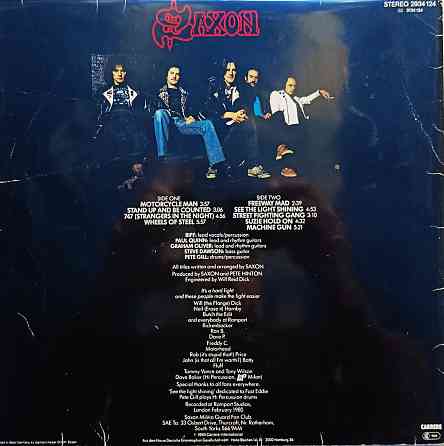 Виниловая пластинка LP "Saxon"- "Wheels Of Steel" Донецк