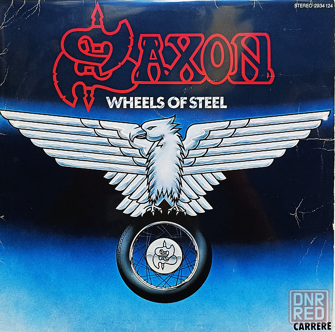 Виниловая пластинка LP "Saxon"- "Wheels Of Steel" Донецк - изображение 1