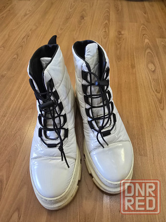 Ботинки белые Италия Донецк - изображение 5