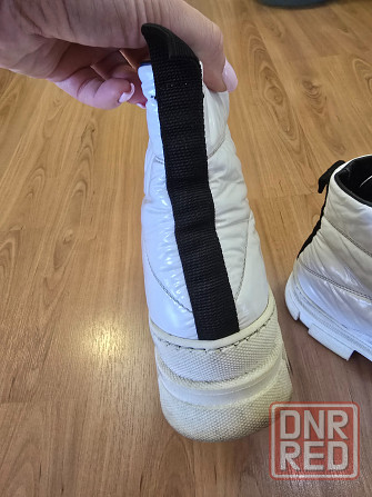 Ботинки белые Италия Донецк - изображение 4