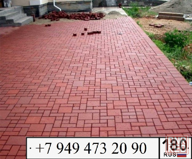Тротуарная плитка фэм кирпичик 213х105х45 Донецк - изображение 2