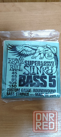 Струны для бас гитары Ernie Ball 45-130 Донецк - изображение 1