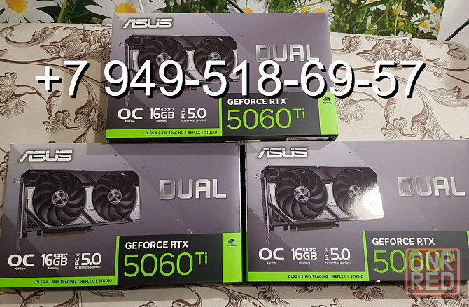 ASUS RTX 5060 Ti Dual 16GB Донецк - изображение 1