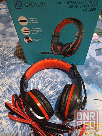 Компьютерные наушники OKLICK HS-L200 Донецк - изображение 1