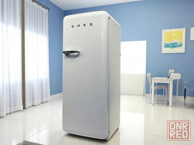 Холодильник SMEG FAB28RB1 компактная классика ретро-дизайна с итальянским акцентом Шахты - изображение 1