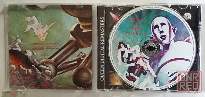 Компакт-диск / CD: Queen - 1977 (2001) "News Of The World", неофициальное издание, Россия Донецк - изображение 4