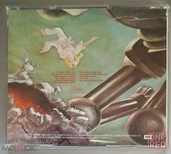 Компакт-диск / CD: Queen - 1977 (2001) "News Of The World", неофициальное издание, Россия Донецк - изображение 3