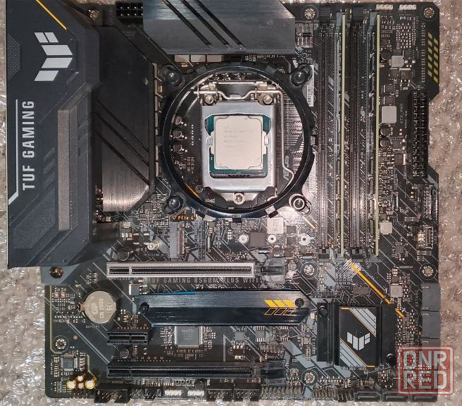 комплект ASUS TUF GAMING B560M-Intel Core i3 10105F-AGI DDR4-32 GB Макеевка - изображение 1