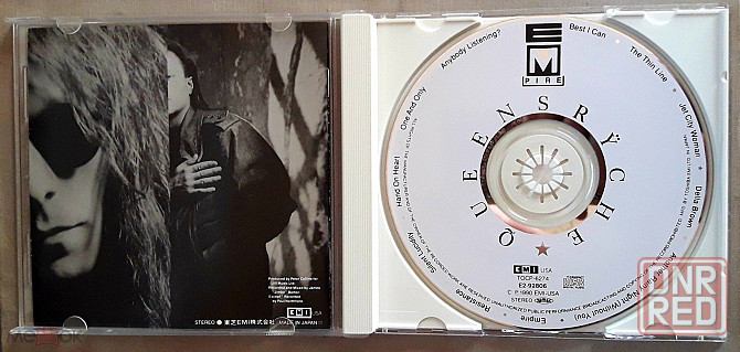 Компакт-диск | CD: Queensrÿche - 1990 "Empire" (EMI USA, TOCP-6274), Япония | Japan Донецк - изображение 4