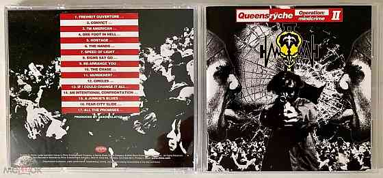 Компакт-диск / CD: Queensrÿche - 2006 "Operation: Mindcrime II", неофициальное издание, Россия Донецк