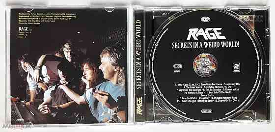 Кд/CD: Rage - 1989 "Secrets In A Weird World" (2002, w/Bonus Tracks), неофициальное издание, Россия Донецк
