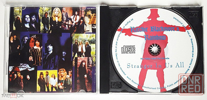 Кд / CD: Ritchie Blackmore's Rainbow - 1995 "Stranger In Us All", неофициальное издание, Россия Донецк - изображение 4