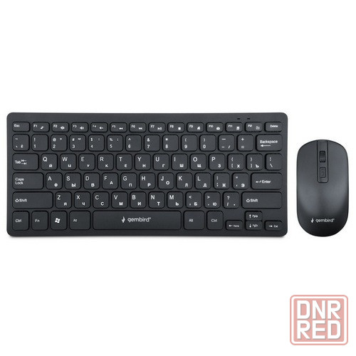 Беспроводная клавиатура и мышь Gembird KBS-9100 Донецк - изображение 1