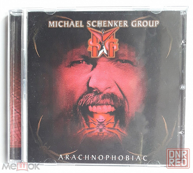 Компакт-диск / CD: Michael Schenker Group - 2003 "Arachnophobiac", неофициальное издание, Россия Донецк - изображение 2