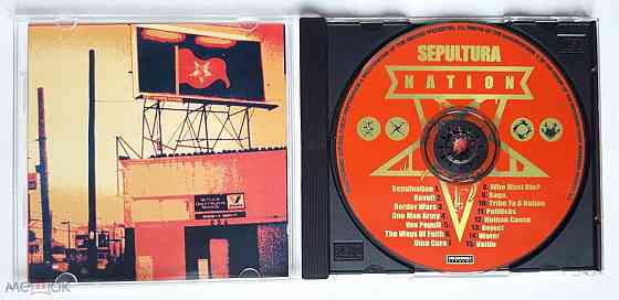 Компакт-диск / CD: Sepultura - 2001 "Nation", неофициальное издание, Россия Донецк