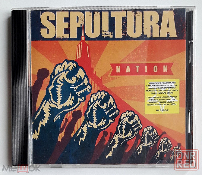 Компакт-диск / CD: Sepultura - 2001 "Nation", неофициальное издание, Россия Донецк - изображение 2