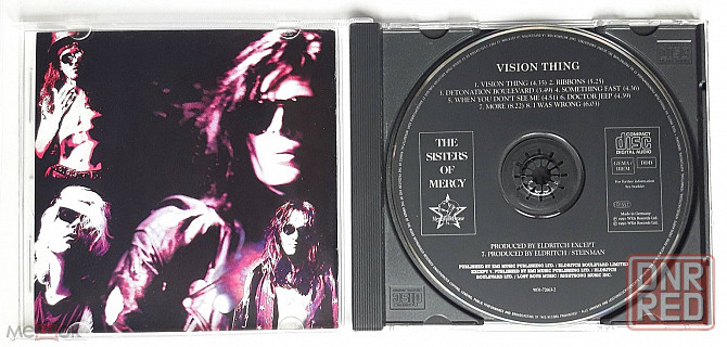 Компакт-диск / CD: The Sisters Of Mercy - 1990 "Vision Thing", неофициальное издание, Россия Донецк - изображение 4