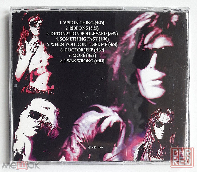 Компакт-диск / CD: The Sisters Of Mercy - 1990 "Vision Thing", неофициальное издание, Россия Донецк - изображение 3