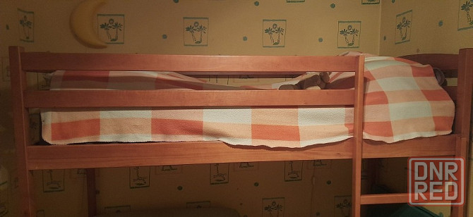 Кровать-чердак деревянная Донецк - изображение 1