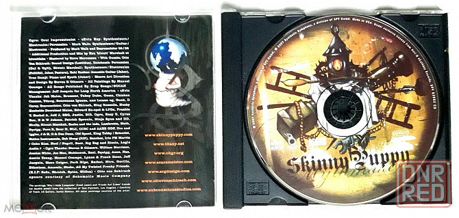 Компакт-диск / CD: Skinny Puppy - 2007 "Mythmaker", неофициальное издание, Россия Донецк - изображение 4