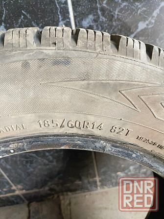 4 шт покрышки зима шипованные Kama 185/60R14 Донецк - изображение 2