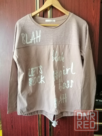 Продам пайту футболку джемпер оверсайз р. м 48-50-52 Донецк - изображение 1