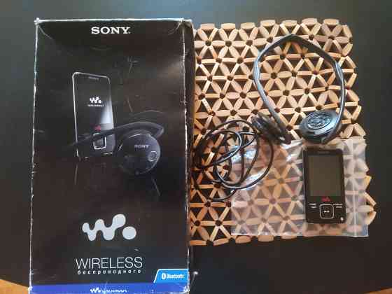 Цифровой проигрыватель мультимедиа Sony NWZ- A826K + беспроводные стереонаушники Sony Донецк