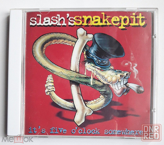 Компакт-диск/CD Slash's Snakepit - 1995 "It's Five O'Clock Somewhere", неофициальное издание, Россия Донецк - изображение 2