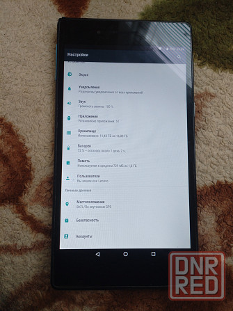 Планшет Lenovo TaB-7304X, 1/16, 4G Sim Макеевка - изображение 2
