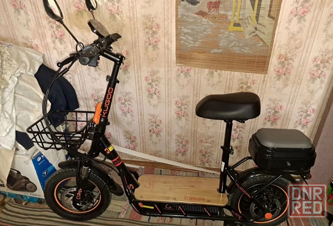 Электросамокат Kugoo C1 Pro Plus идеал ,обмен на тв Донецк - изображение 1