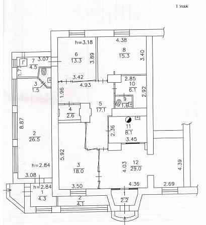 Аренда помещения 120 кв.м. в центре Донецк