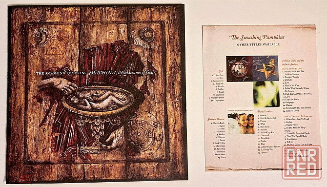 KД/CD: The Smashing Pumpkins - 2000 "MACHINA / The Machines Of God" (Virgin, 7243 8 48936 2 0), CШA Донецк - изображение 2