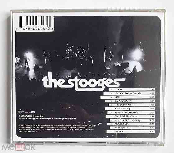 Компакт-диск / CD: The Stooges - 2007 "The Weirdness", неофициальное издание, Россия Донецк