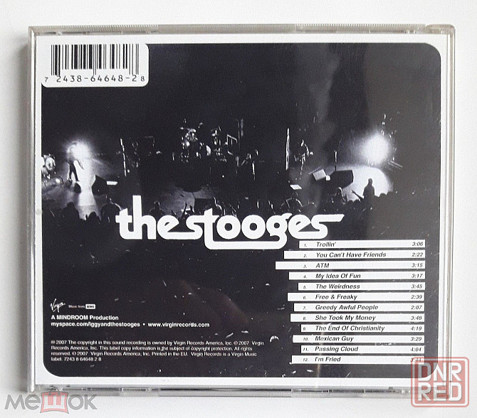 Компакт-диск / CD: The Stooges - 2007 "The Weirdness", неофициальное издание, Россия Донецк - изображение 3