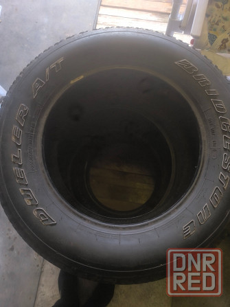 Комплект зимней резины Bridgestone AT для внедорожника липучка Донецк - изображение 2