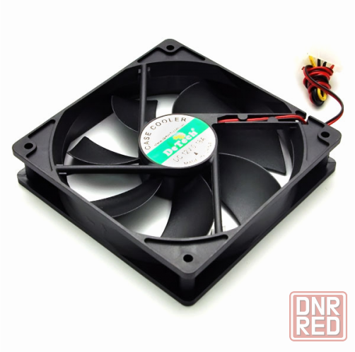 Вентилятор для компьютерного корпуса Detech Dt-Cf12025bk 120mm (арт-5510) Макеевка - изображение 1