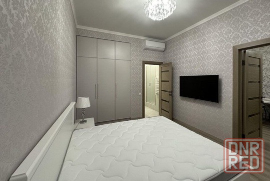 Сдаётся светлая 2-комнатная квартира с евроремонтом в Калининском районе Донецк - изображение 4