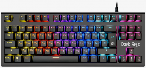 Механическая клавиатура Defender Dark Arts Gk-375 Ru, Rainbow,87 клавиш (арт-5525) Макеевка